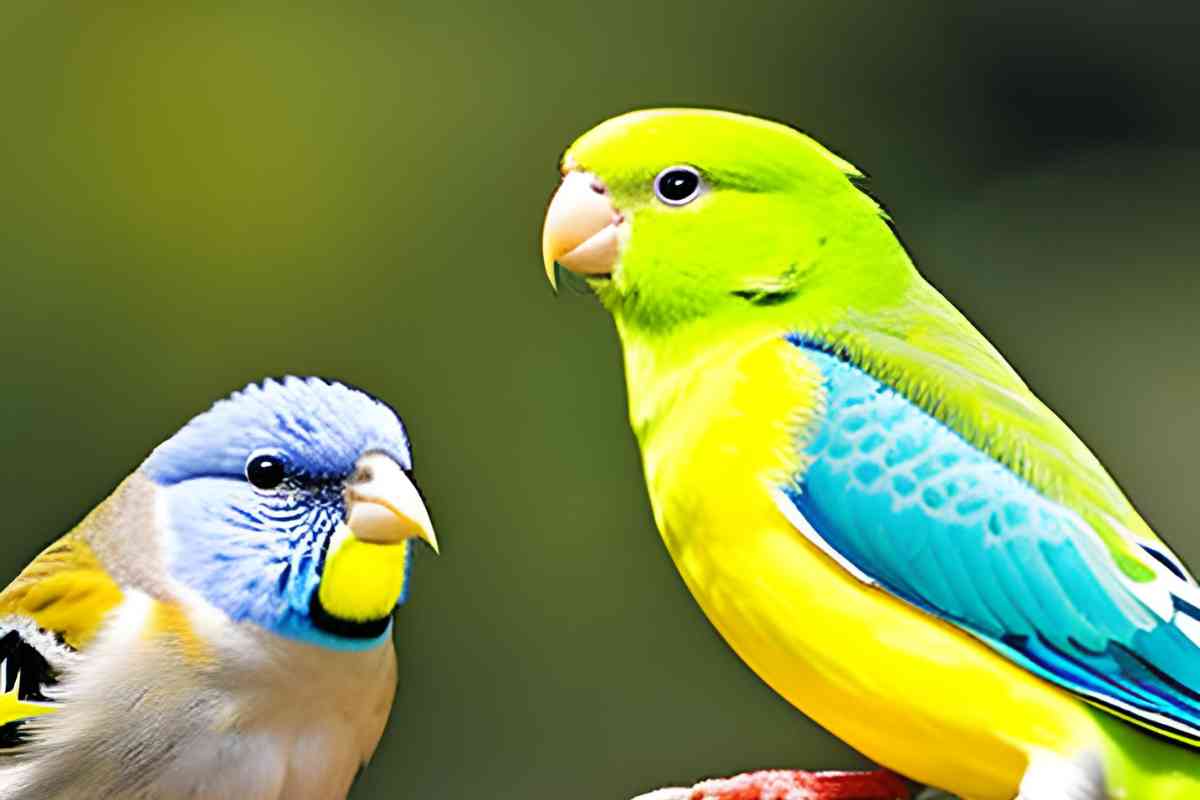 Can you put a finch in with a budgie