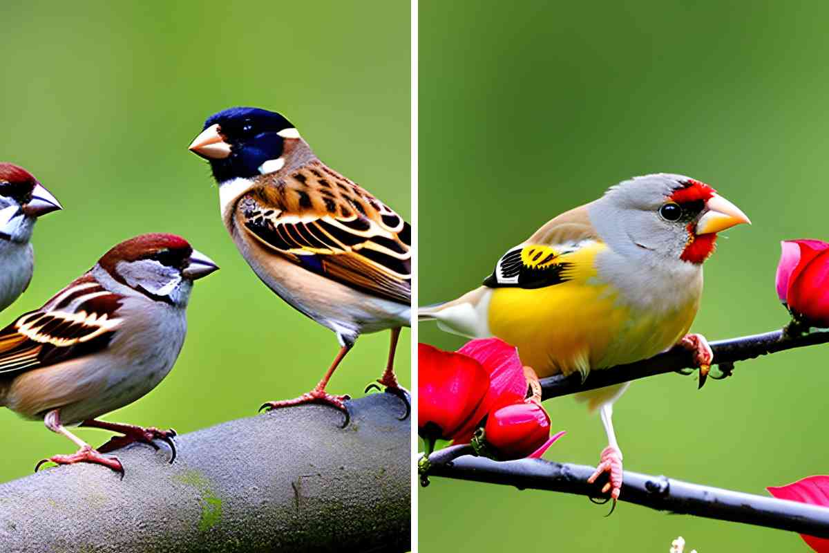 Finches Vs Sparrows