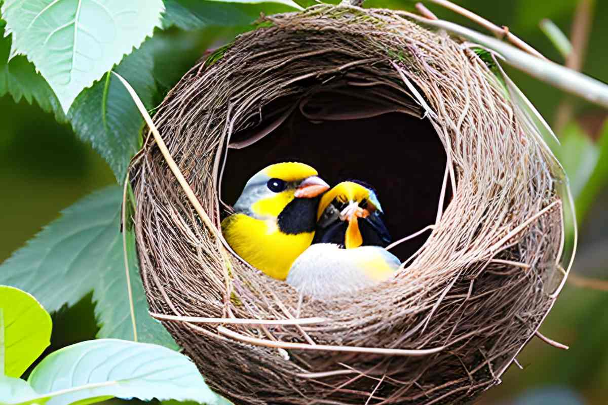 where do finches nest